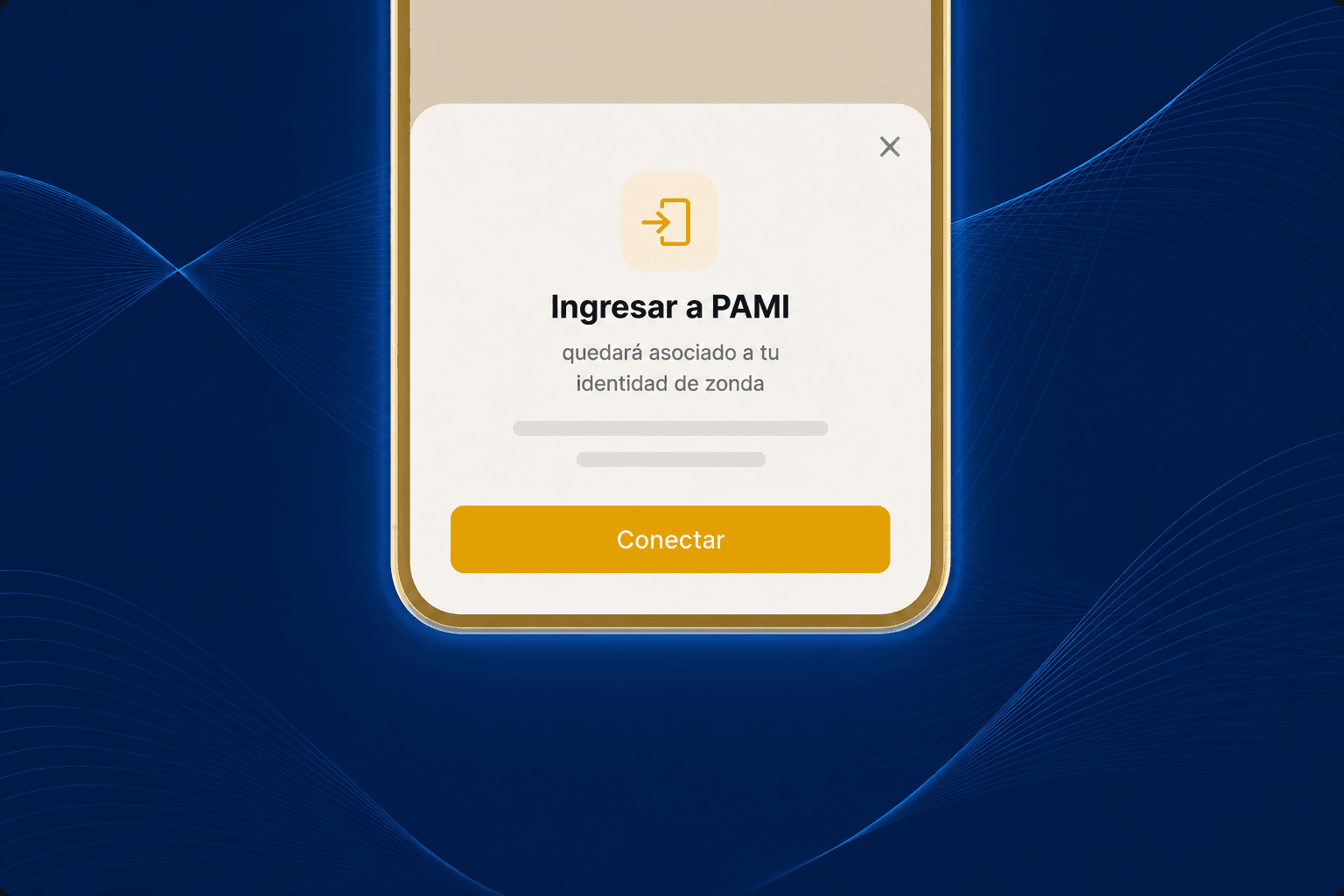 Vista de portal profesional para práctica clínica
